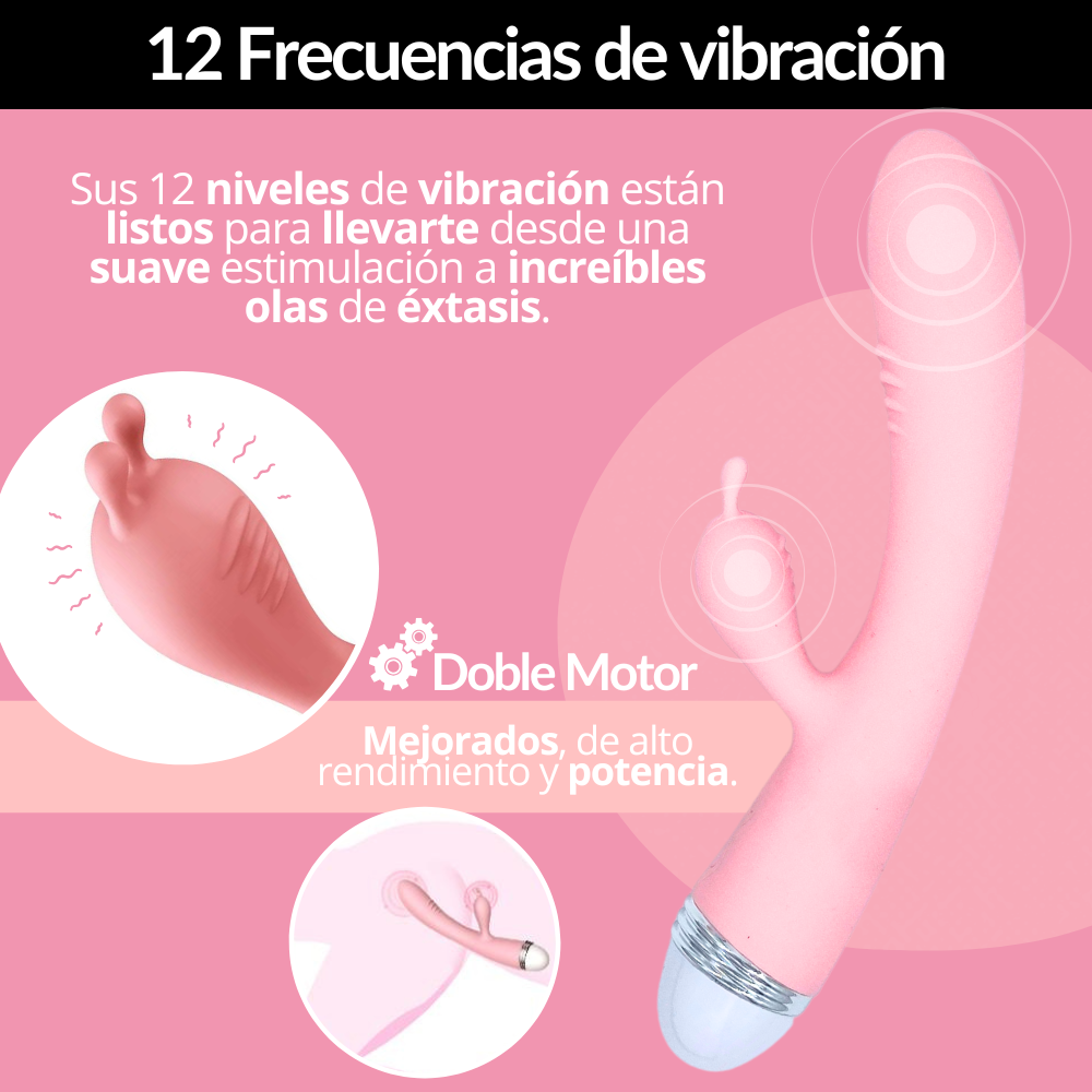 Vibrador PuntoG Clitoris Consolad RAB010