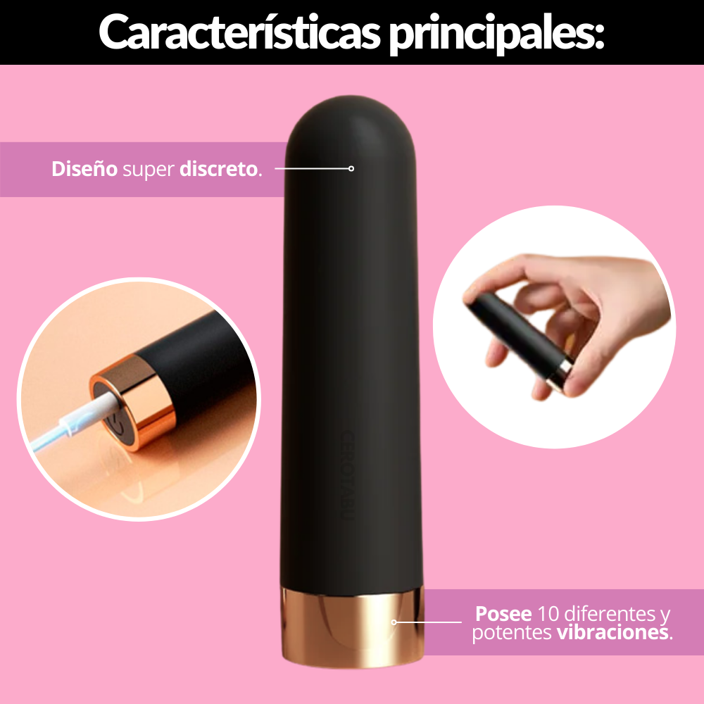 Vibrador Dildo Bala Vibradora BAL020