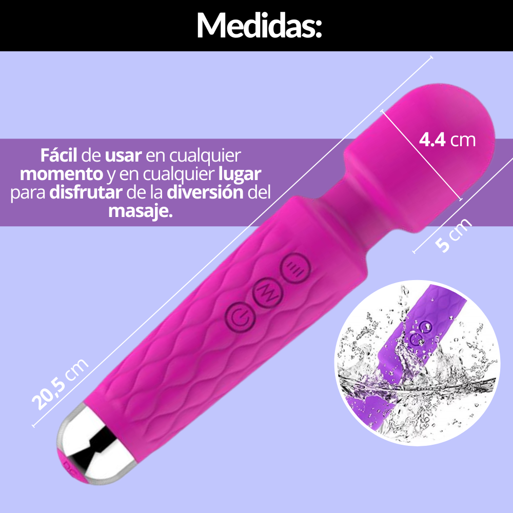 Vibrador Masajeador Clítor Grande HIT027