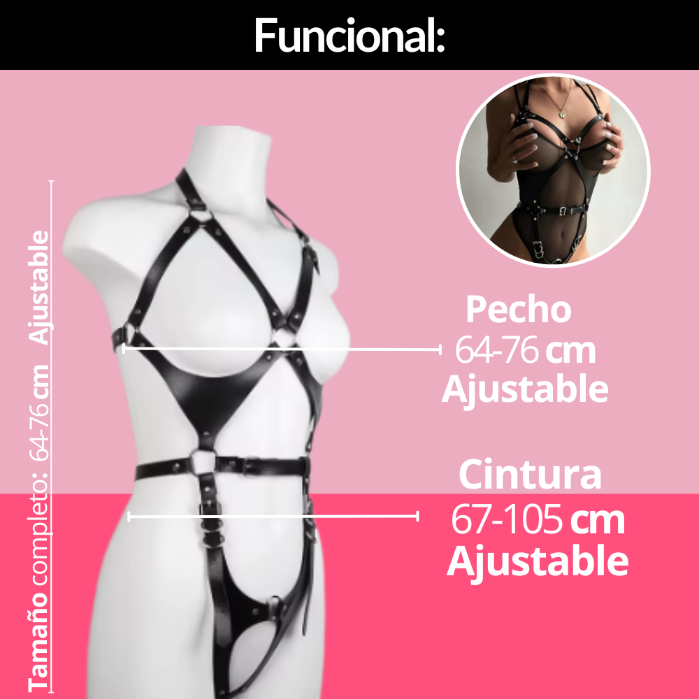 Arnés Corporal Femenino Erótico SOM061