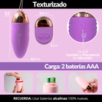 Huevo Vibrador Inalámbrico HUV024